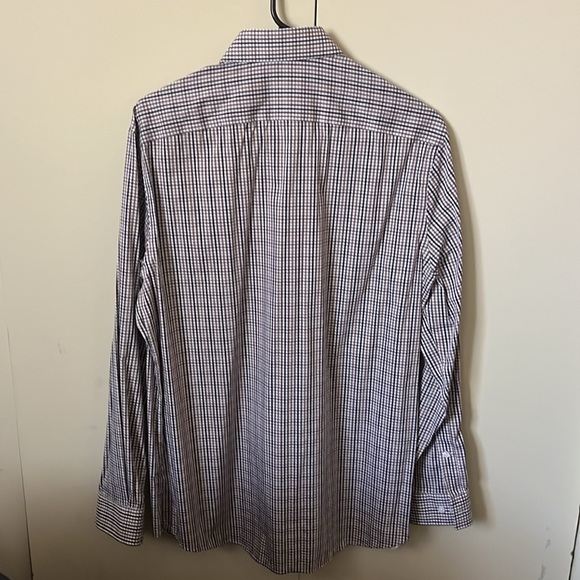 Men’s Michael Kors Slim Fit Travel Stretch Dress Shirt, 16 & 32/33, size Large - Picture 3 of 4